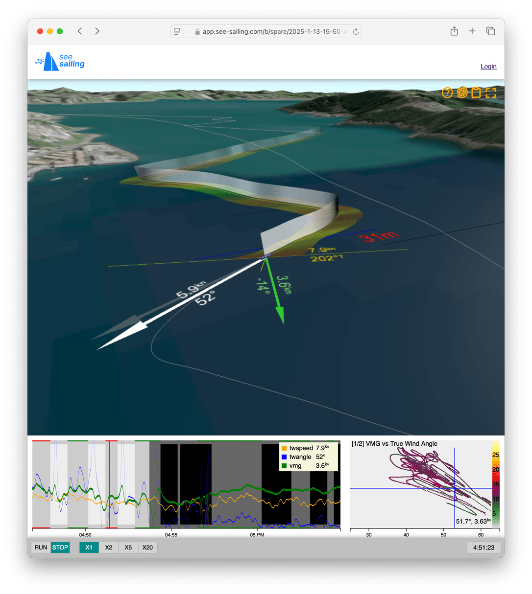 See Sailing Web Interface